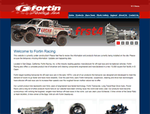 Tablet Screenshot of fortinracing.com